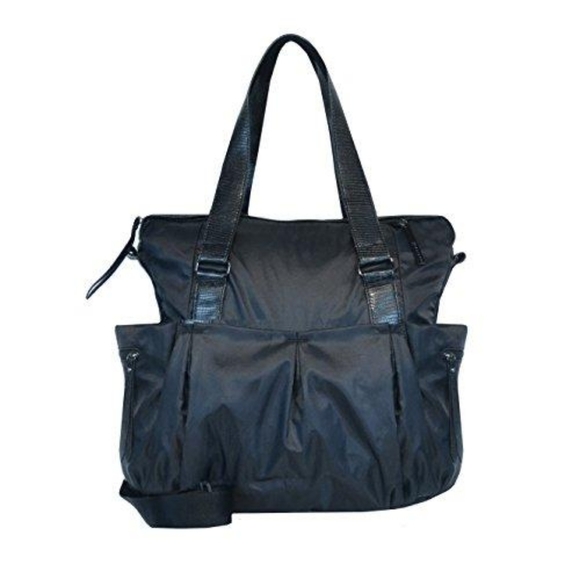 Sherpani Handbags - NWT Sherpani Sportcore Wisdom Tote in Black Snakeskin with Shoulder Strap